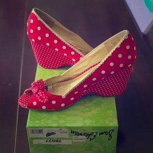 Sam Edelman Polka Dot Wedge